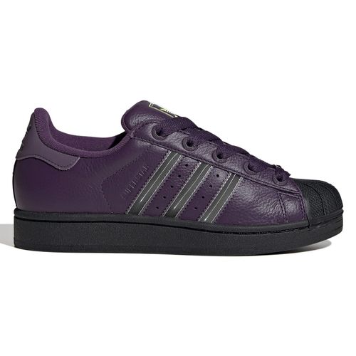 Zapato Adidas Originals Superstar II casual color morado para mujer
