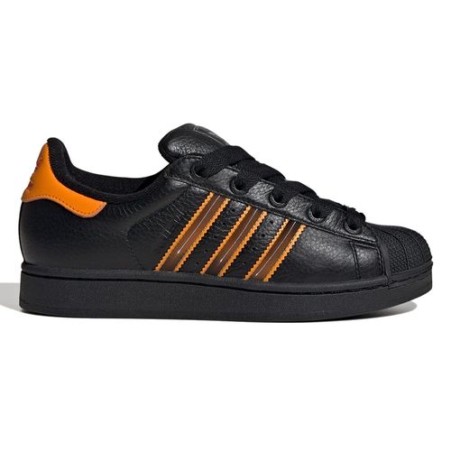 Zapato Adidas Originals Superstar II casual color negro para mujer