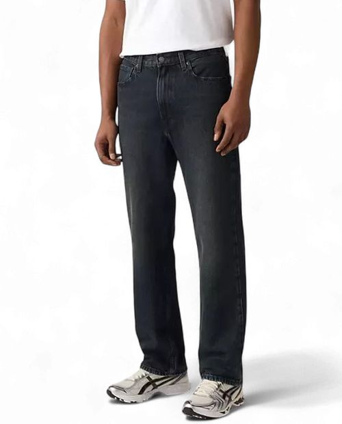Jeans Levi's 565 loose straight azul oscuro denim lavado para hombre
