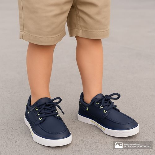 Zapato casual Nautica azul para niño