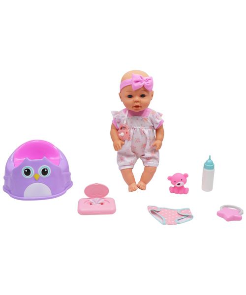 Dream collection muñeca juega a mojar al bebé