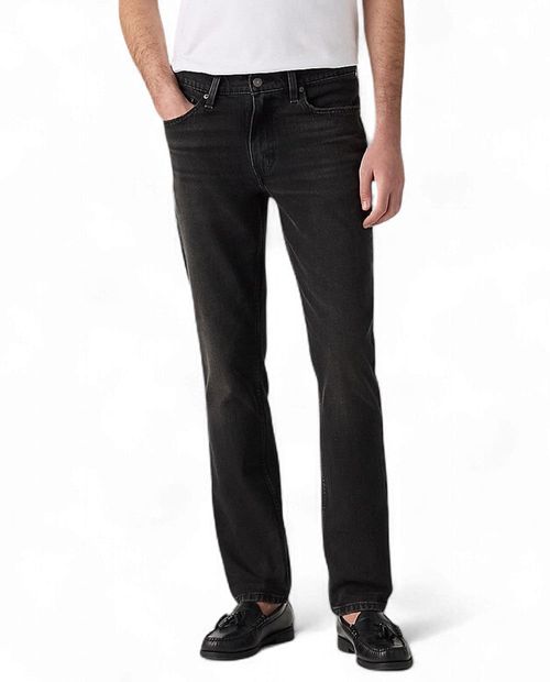 Jeans Levi's 511 slim fit negro denim sólido para hombre