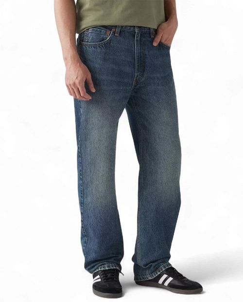 Jeans Levi's 565 loose straight azul denim lavado para hombre