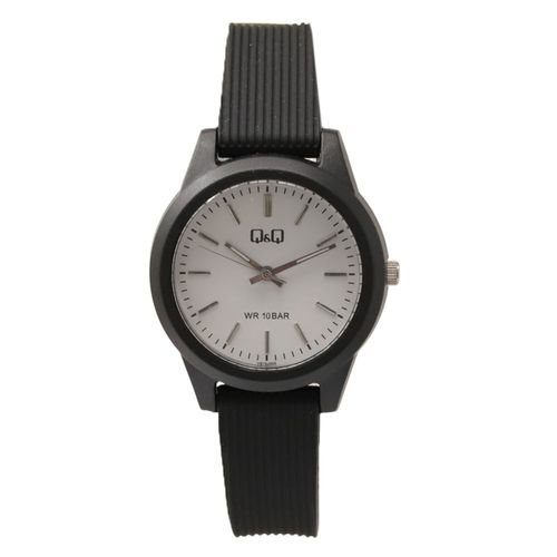 Reloj Q&Q análogo de resina color negro para mujer