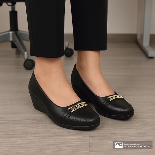 Zapato casual Piccadilly color negro para mujer