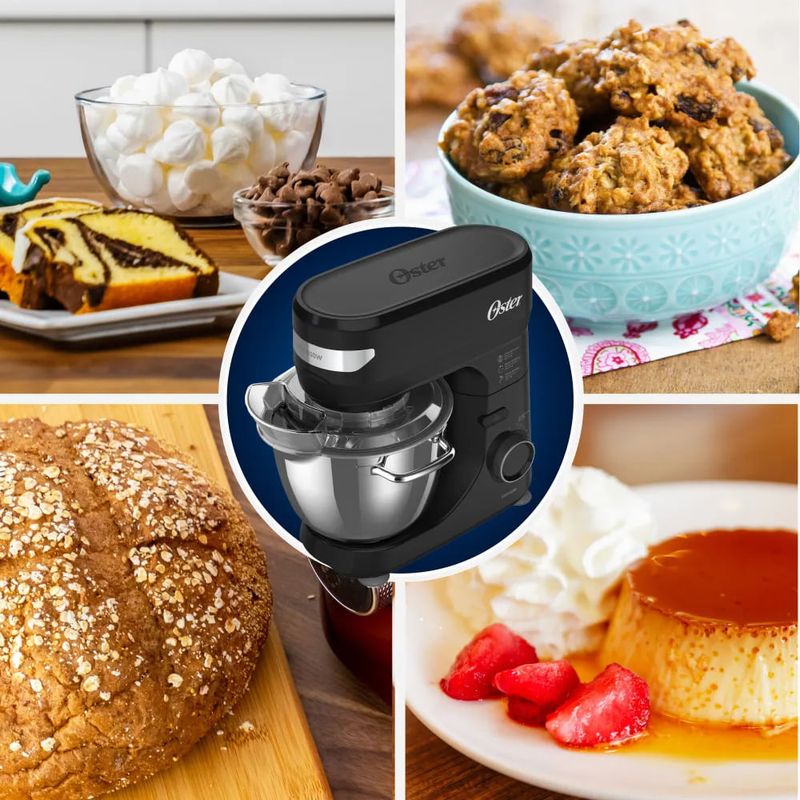 Batidora De Pedestal Oster 12 Velocidades Oster Roja Batidora