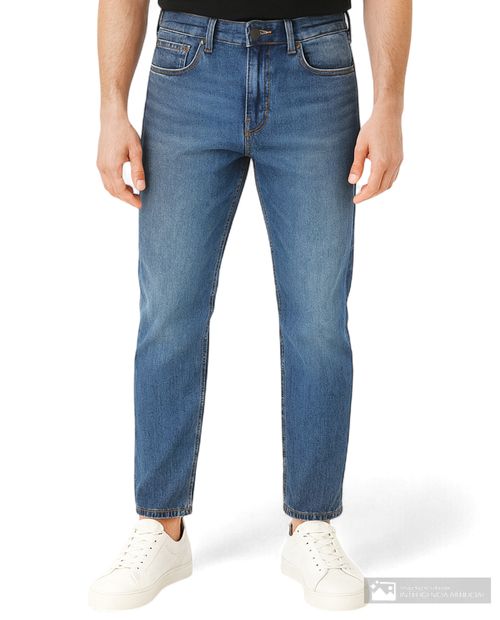 Jeans Unexpected slim fit azul denim lavado para hombre