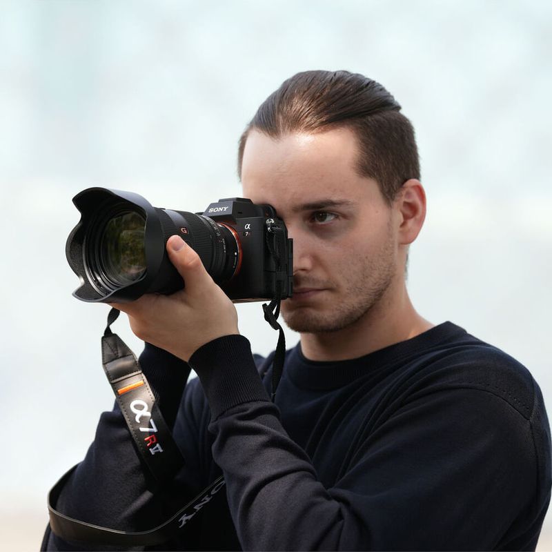 side view