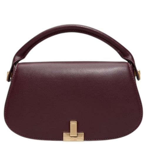 Cartera crossbody Aldo Willamae color rojo para mujer