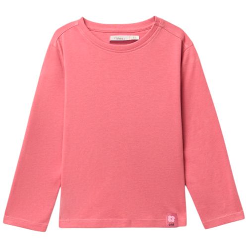 Blusa rosada sólido para niña