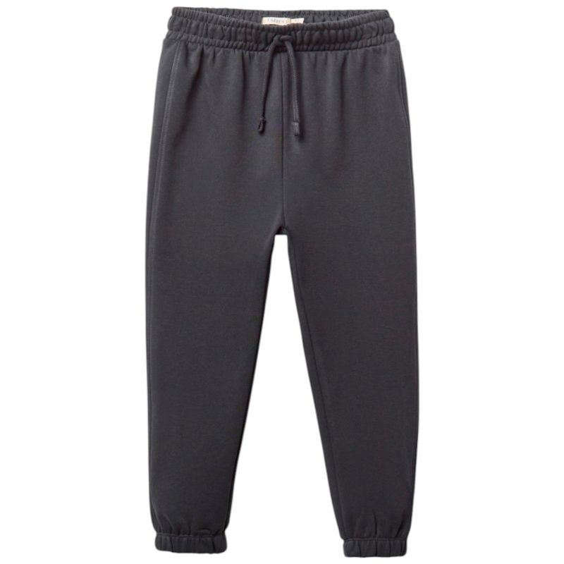 Jogger gris sólido para niño-1756833305951