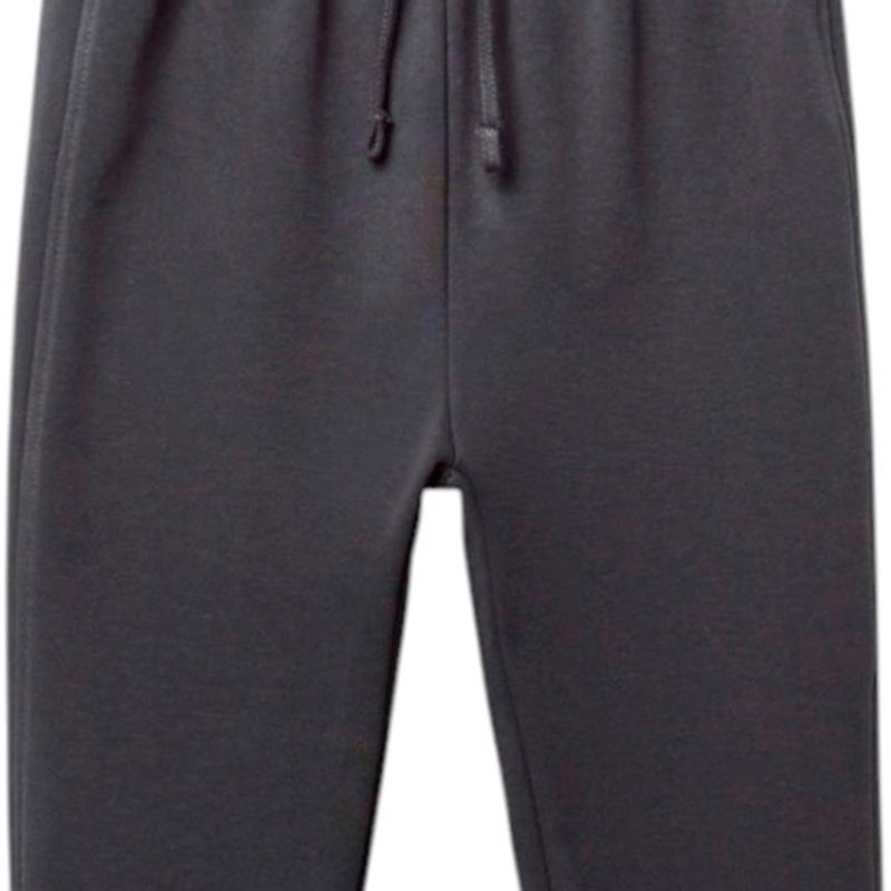 Jogger gris sólido para niño-1756833314110