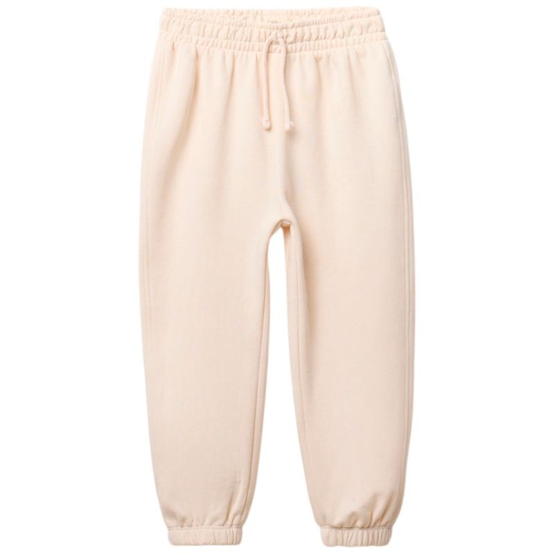 Jogger beige sólido para niño-1756833347604