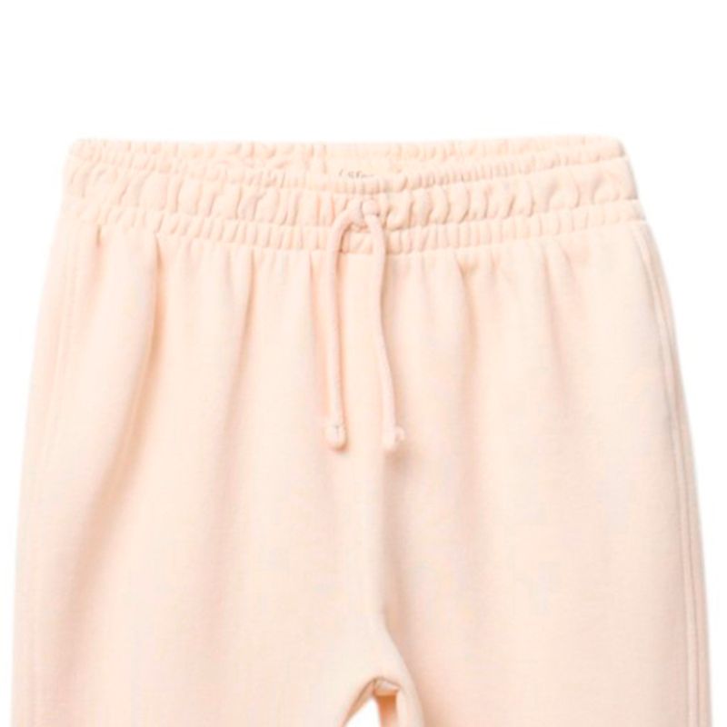 Jogger beige sólido para niño-1756833360003