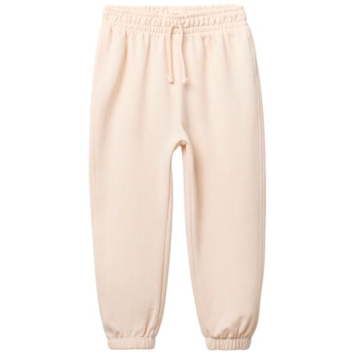 Jogger beige sólido para niño