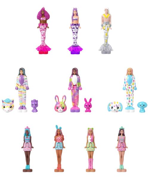 Barbie mini barbieland muñeca mini color reveal sorpresa