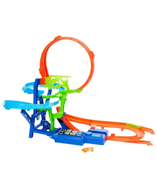 Hot wheels Stunt Tracks pista de juguete multi-choque aéreo