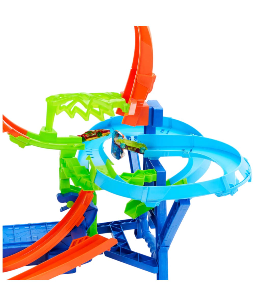 Hot wheels Stunt Tracks pista de juguete multi-choque aéreo