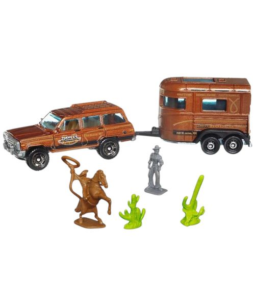 Matchbox diecast vehículo de juguete hitch & haul