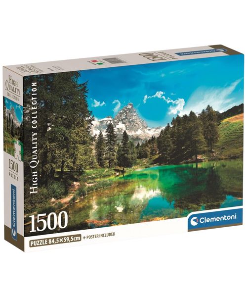 Clementoni rompecabezas 1500 Hqc lago azul