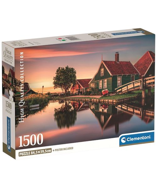 Clementoni rompecabezas 1500 Hqc Zaanse Schans