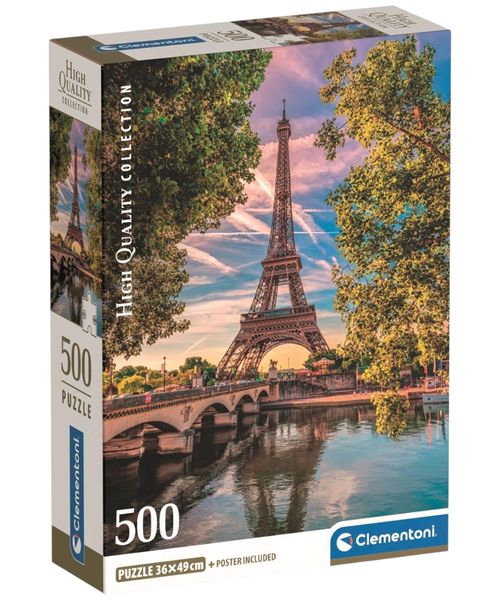 Clementoni rompecabezas 500 Hqc a lo largo del Sena