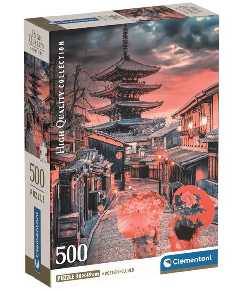 Clementoni rompecabezas 500 Hqc evening en Kyoto