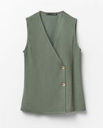 104994815-Chaleco-Sfera-verde-para-mujer