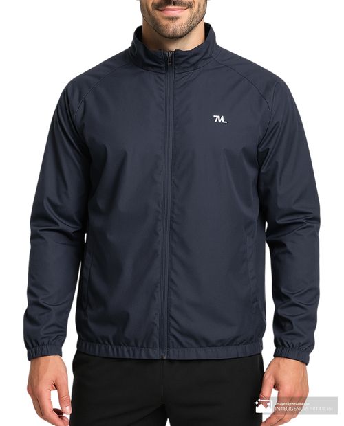 Suéter deportivo Teammate azul navy texturizado para hombre