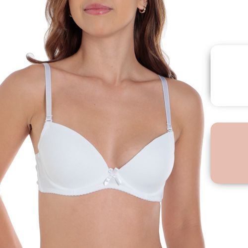 Set de 2 brassieres Rene Rofe con aros para mujer