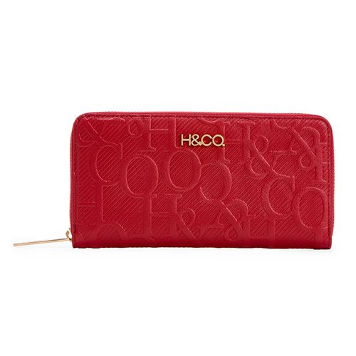 Billetera H&Co color rojo para mujer