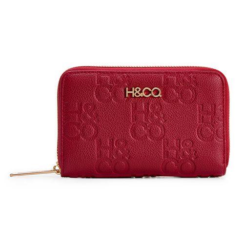 Billetera H&Co color rojo para mujer