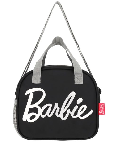 Lonchera juvenil Barbie color negro y gris
