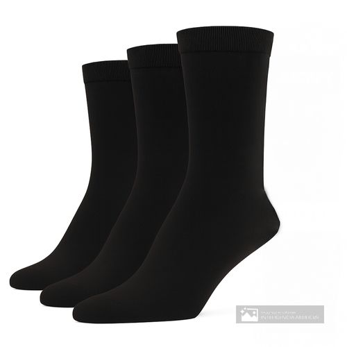 Pack de 3 pares de calcentines Jockey negros para hombre