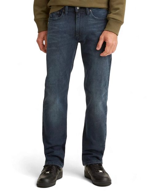 Jeans Levi's 514 straight fit azul oscuro denim para hombre