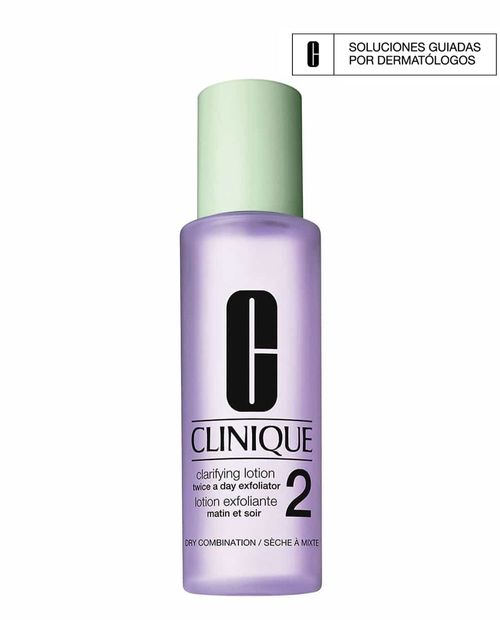 Clinique Exfoliante Clarifying Lotion 2 Piel mixta-seca