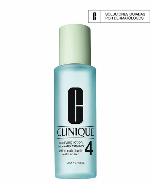 Clinique Exfoliante Clarifying Lotion 4 Piel grasa