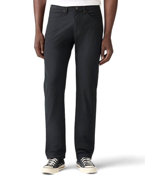 Jeans Levi's 514 straight tech negro denim sólido para hombre