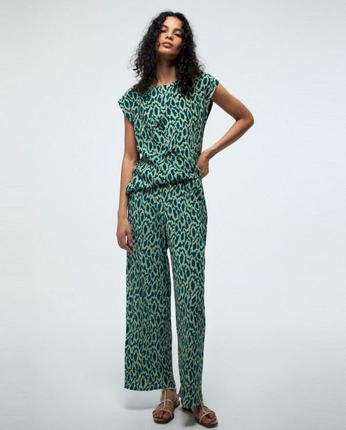 Pantalón Sfera pull on de cintura alta para mujer