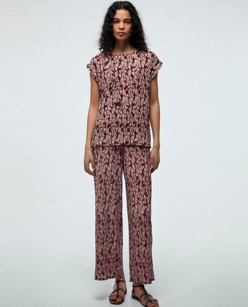 Pantalón Sfera pull on de cintura alta para mujer