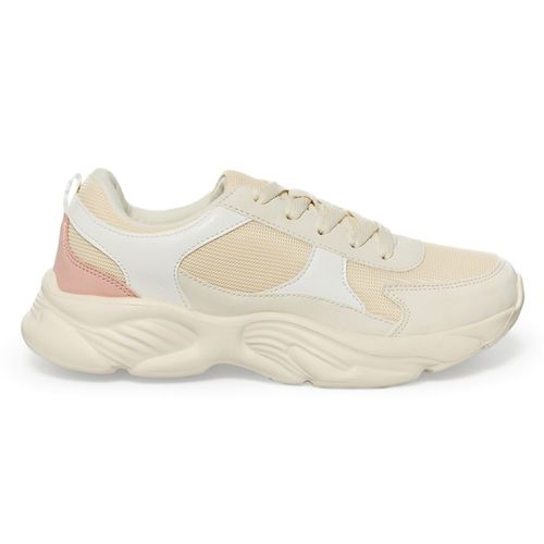 Zapato deportivo casual Sfera beige para niña