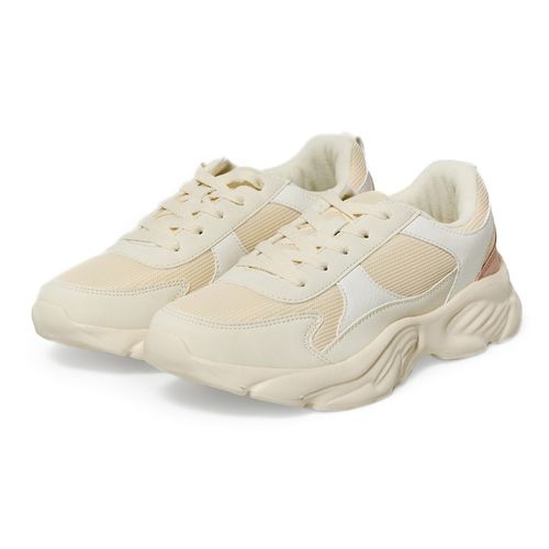 Zapato deportivo casual Sfera beige para niña