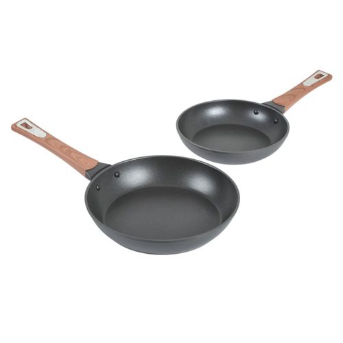 Set de 2 sartenes de aluminio Chef essence 20 y 24 cm