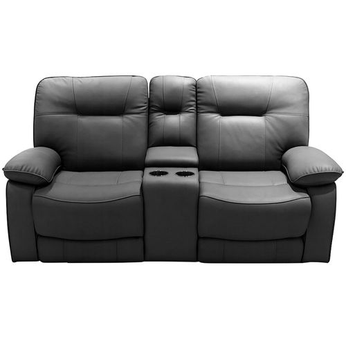 Love seat reclinable con consola Colombo