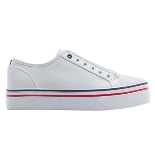 Zapato casual Tommy Hilfiger Twbalie color blanco para mujer