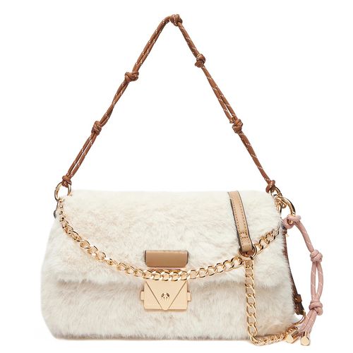 Cartera crossbody Aldo color blanco para mujer