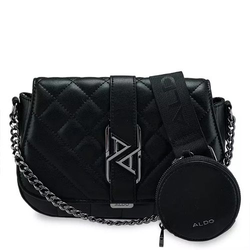 Cartera crossbody Aldo color negro para mujer