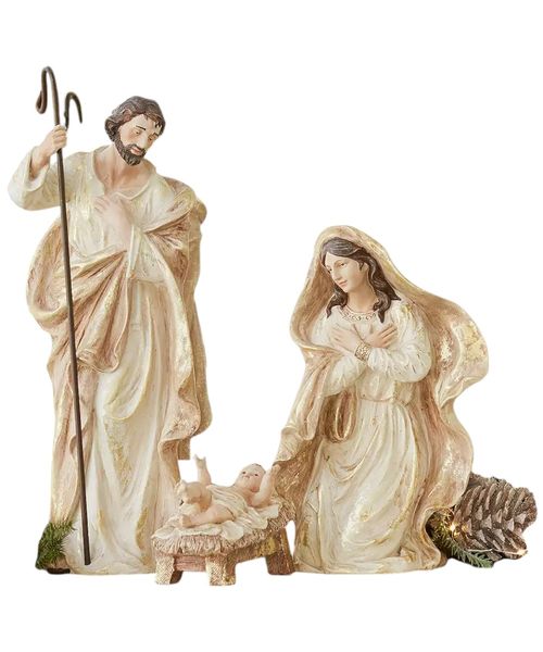 Set decorativo de la Sagrada familia 3 piezas 10-46 cm