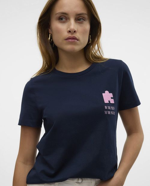 Camiseta Vero Moda manga corta para mujer