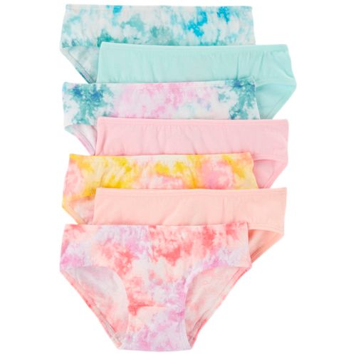 Set de 7 piezas de ropa interior multicolor para niña